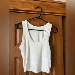 Abercrombie & Fitch Classic White Tank Top